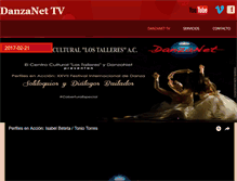 Tablet Screenshot of danzanet.tv